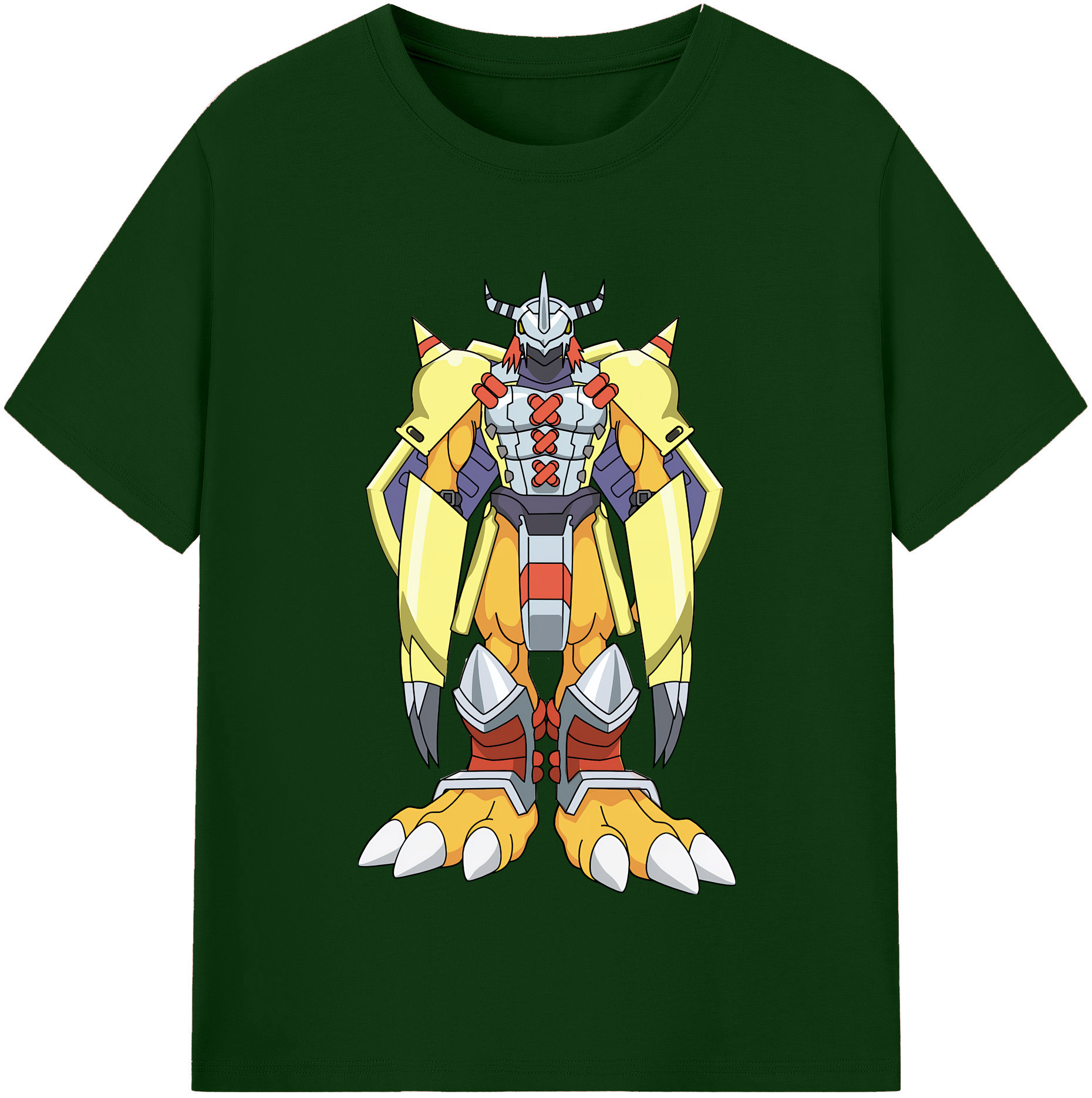（画像用） Digimon デジタルモンスター/デジモン 綿100％半袖Tシャツ（フロントプリント）